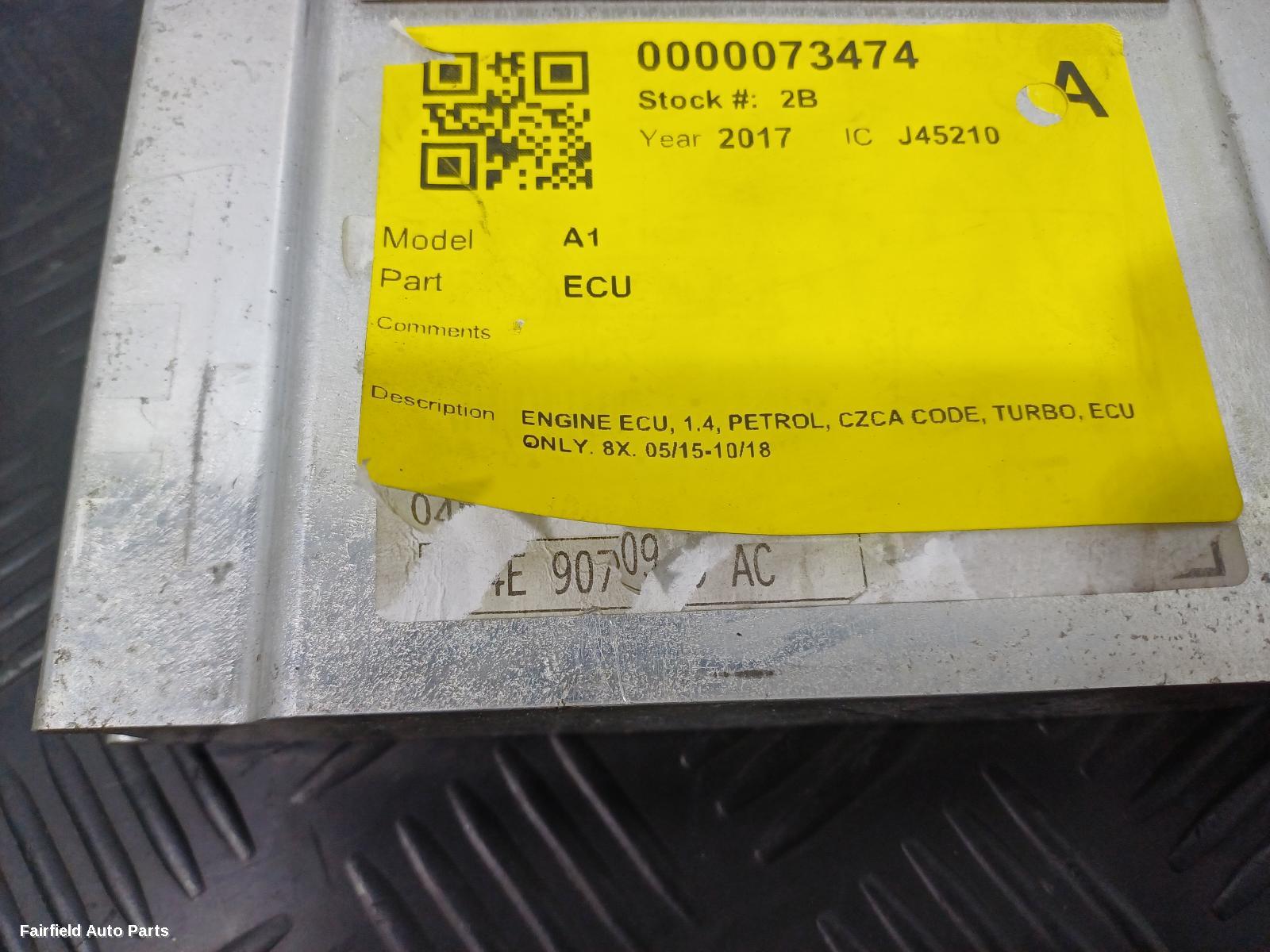 2015-2018 Audi A1 Ecu