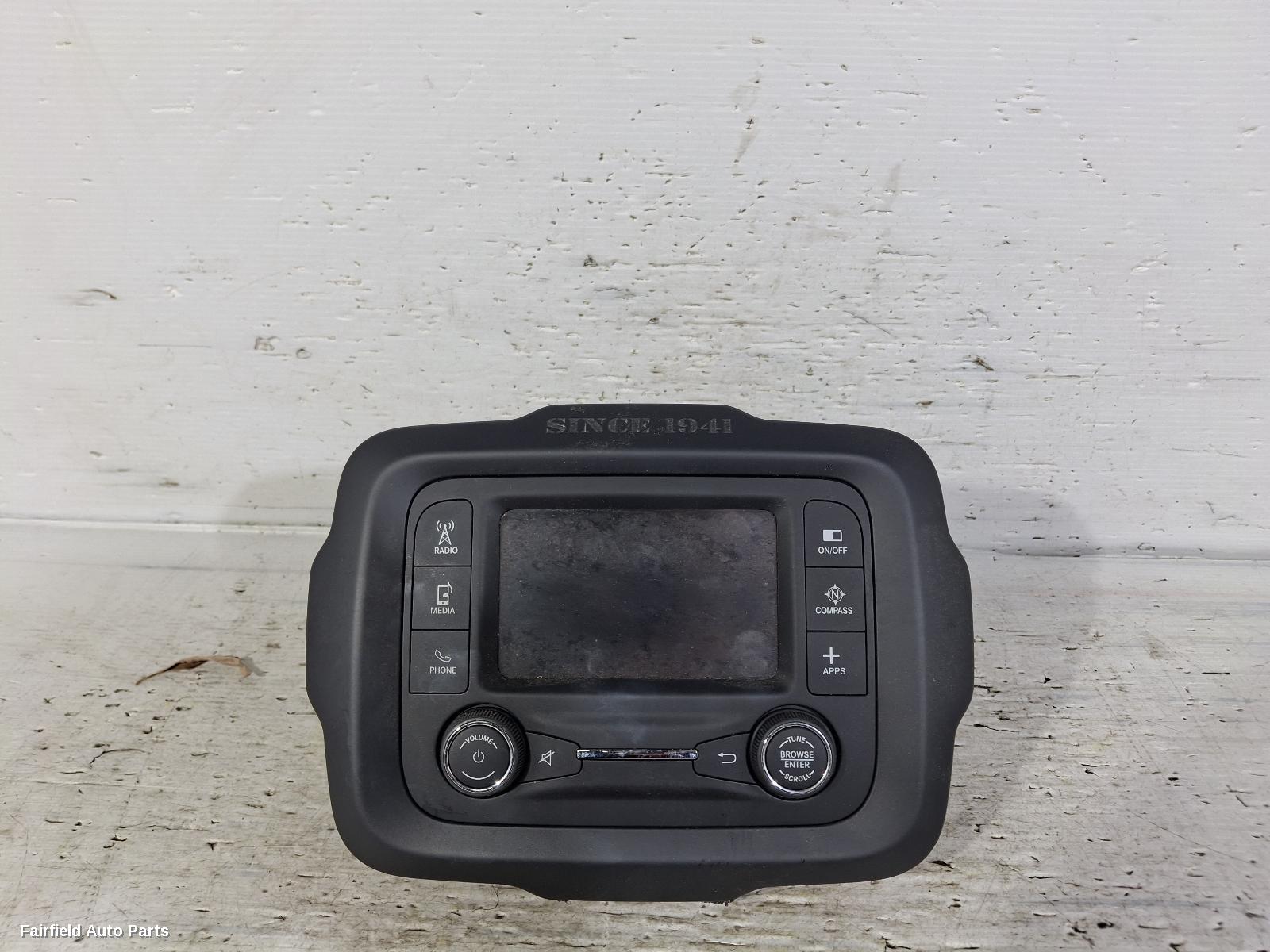 2015-2020 Jeep Renegade Radio Cd Dvd Sat Tv