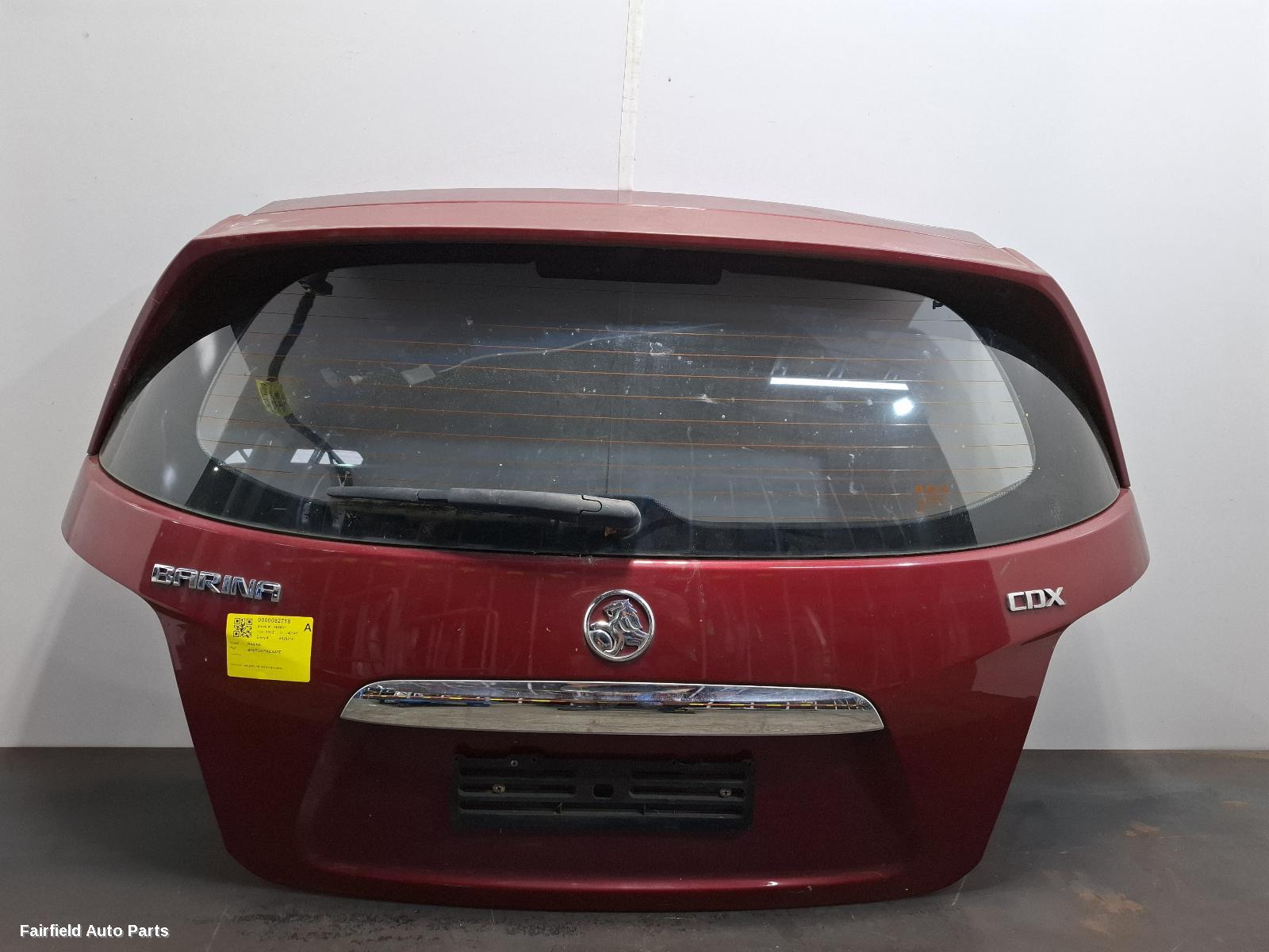 2011-2016 Holden Barina Bootlid Tailgate