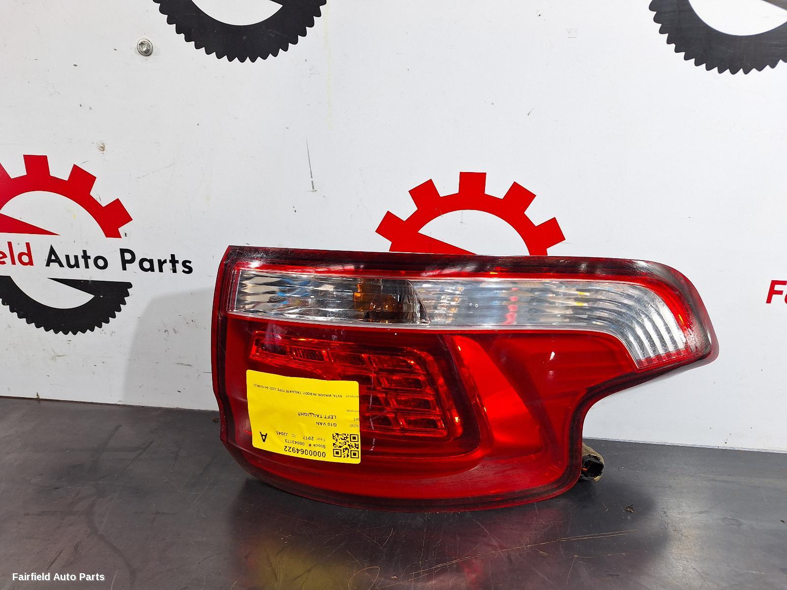 2015-2022 Ldv G10 Left Taillight