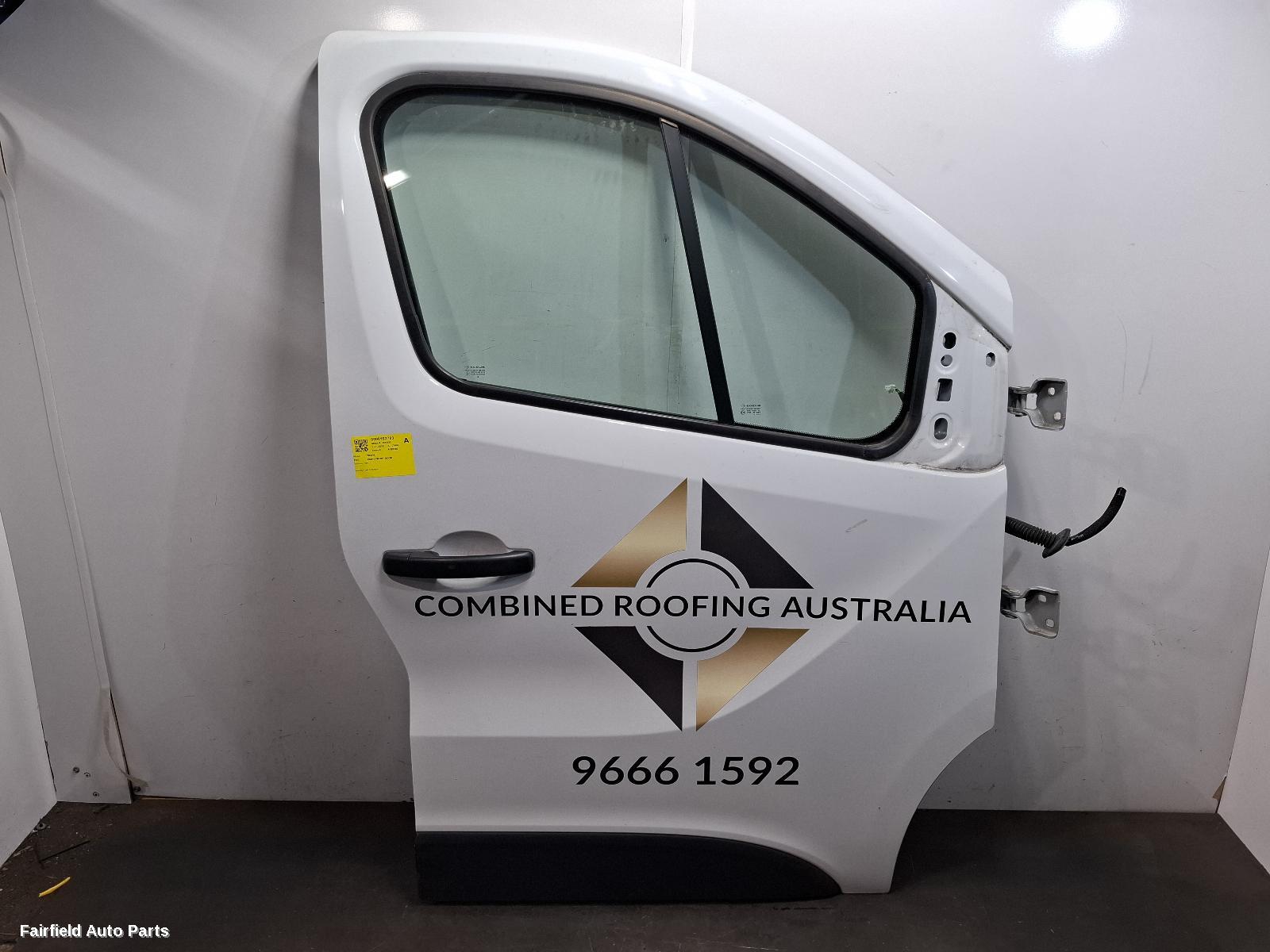 2015-2020 Renault Trafic Right Front Door