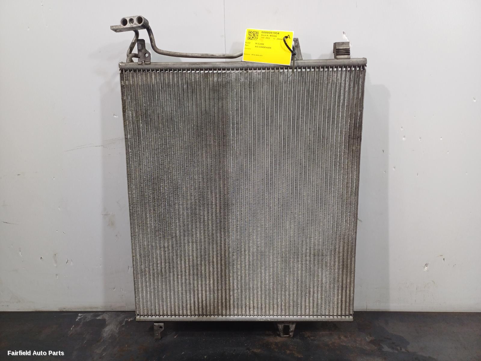 2005-2011 Mercedes M Class A C Condenser