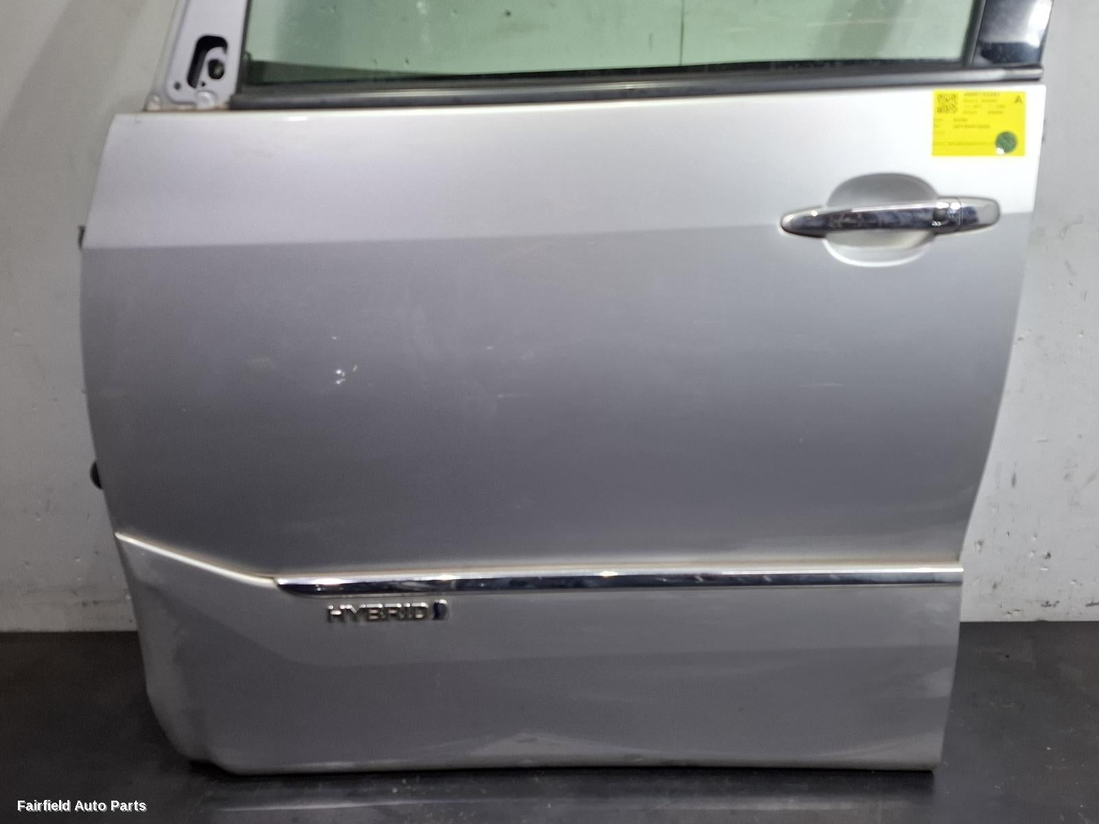2008-2019 Toyota Estima Left Front Door