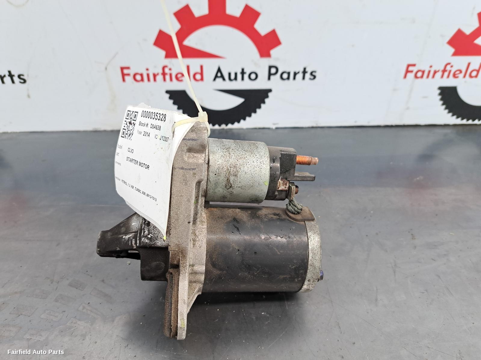 2013-2019 Renault Clio Starter