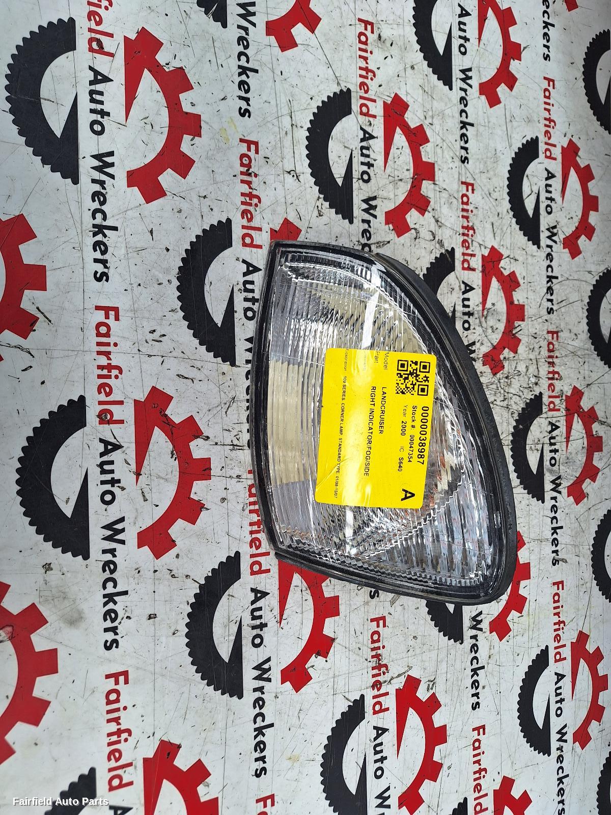 1998-2007 Toyota Landcruiser Right Indicator Fog Side