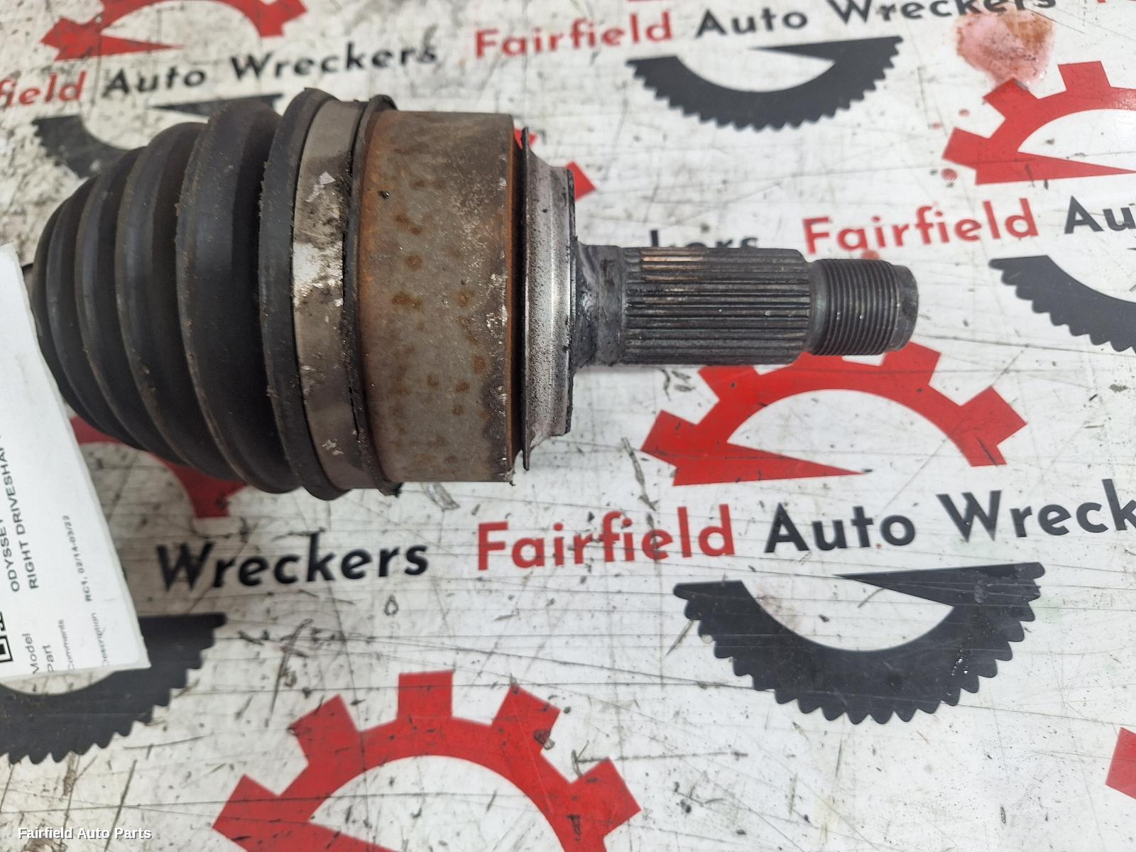 2014-2022 Honda Odyssey Right Driveshaft