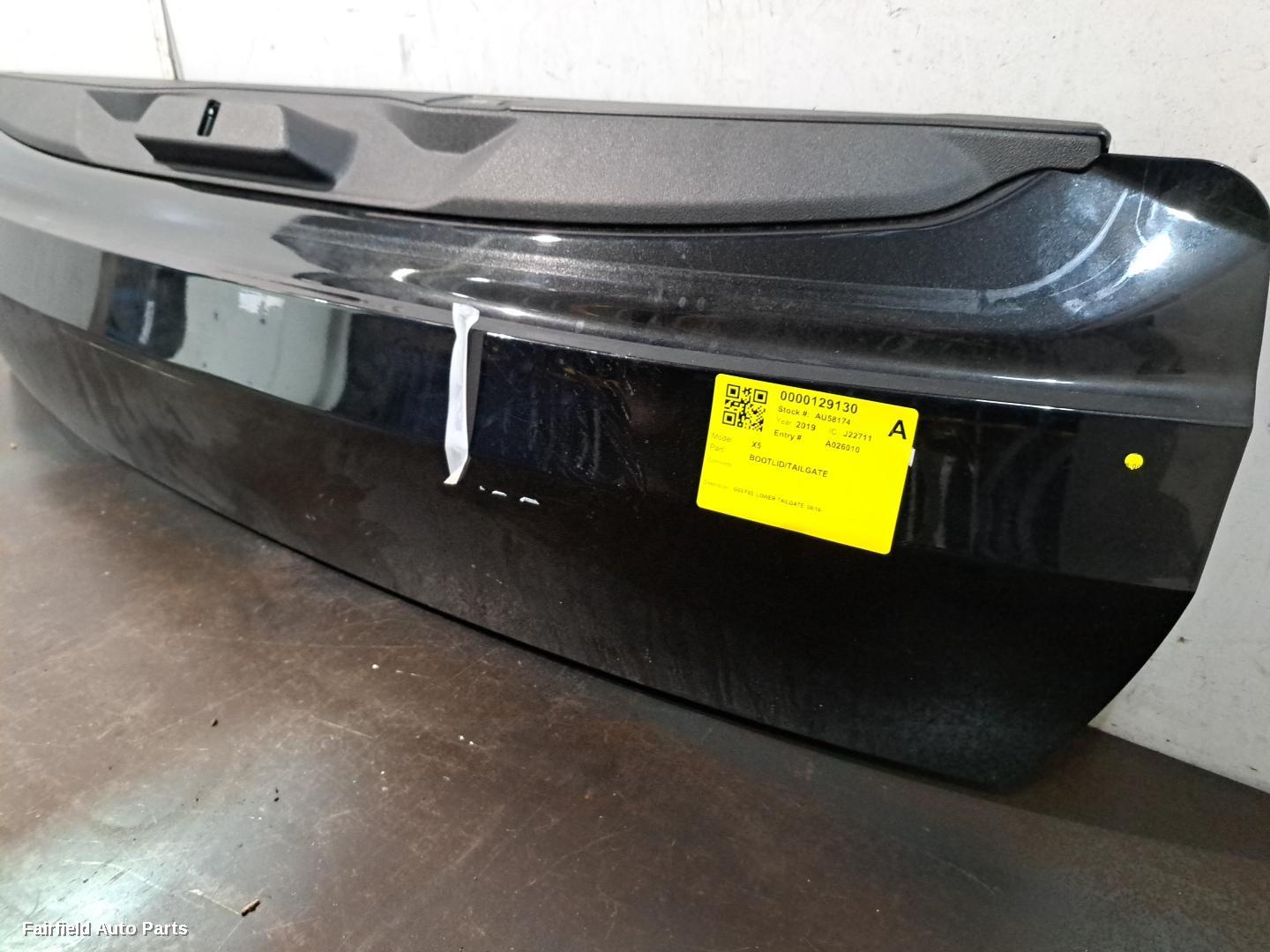 2018-2025 Bmw X5 Bootlid Tailgate