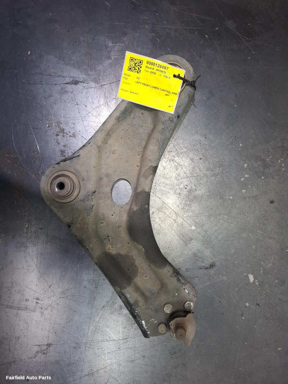 2017-2026 Citroen C3 Left Front Lower Control Arm