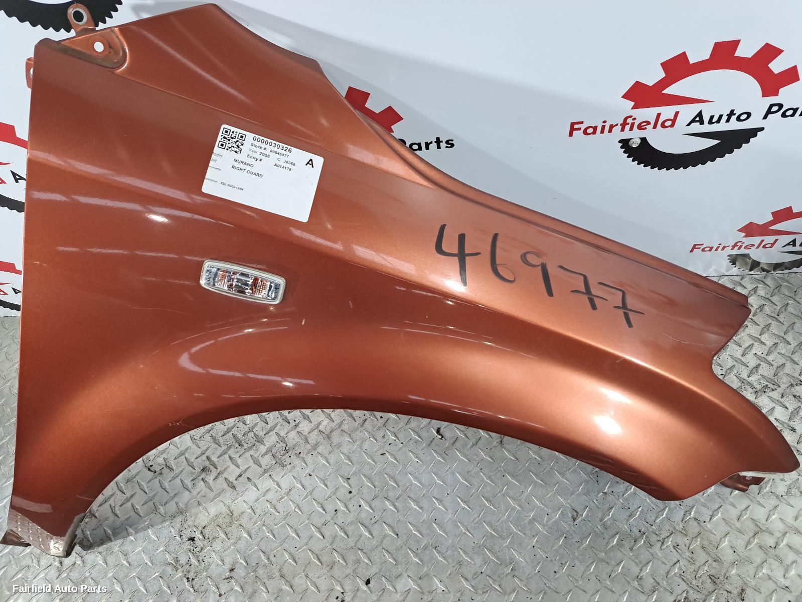 2002-2008 Nissan Murano Right Guard