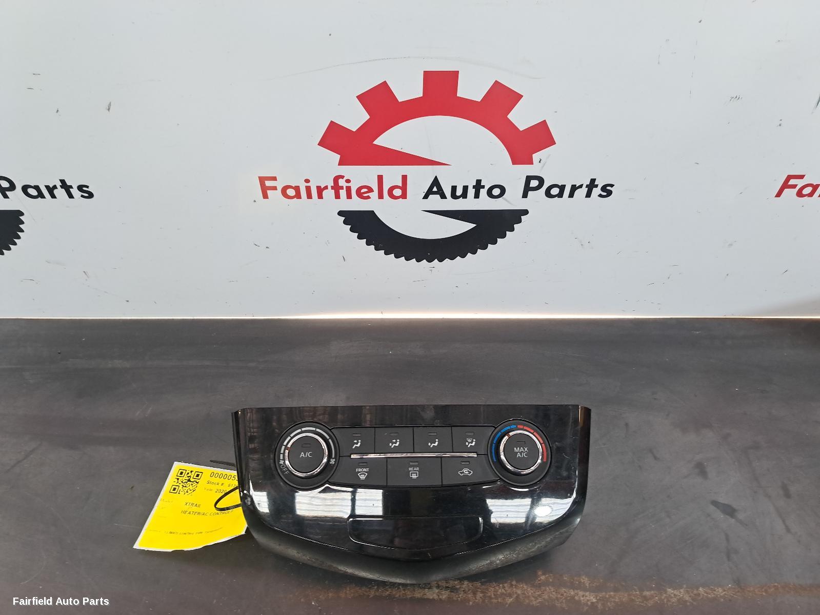 2014-2022 Nissan Xtrail Heater Ac Controls