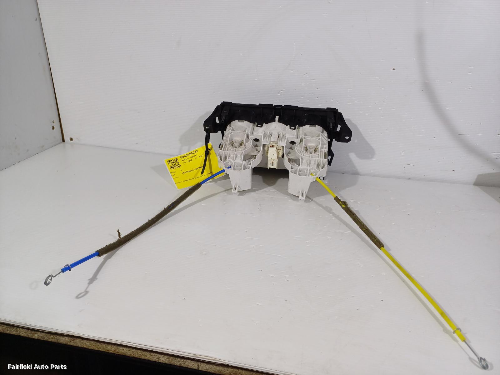 2009-2013 Mazda 3 Heater Ac Controls