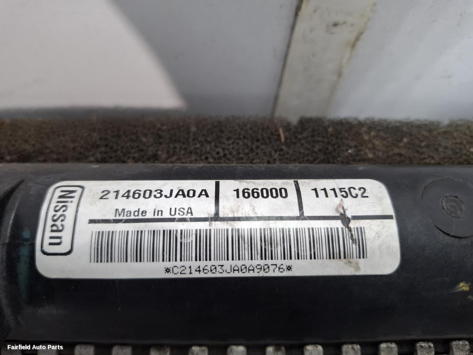 2013-2021 Nissan Pathfinder Radiator
