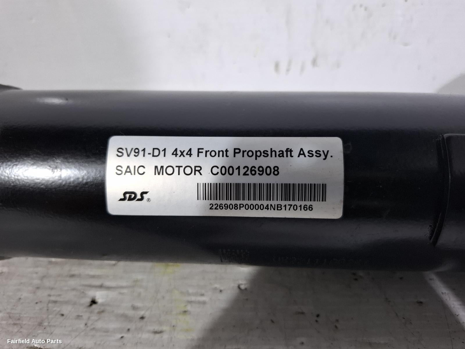 2020-2025 Ldv T60 Front Prop Shaft