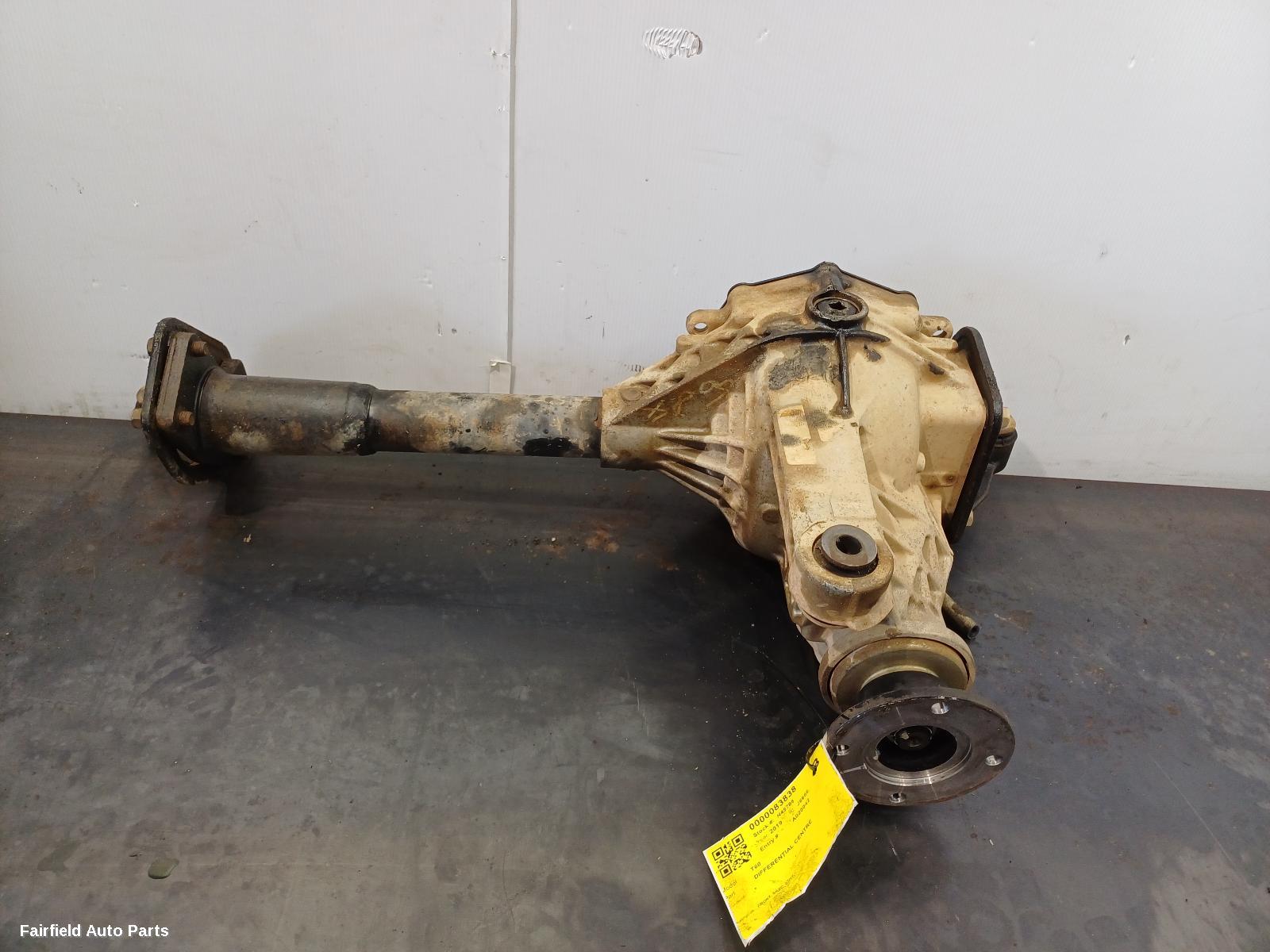 2017-2021 Ldv T60 Differential Centre