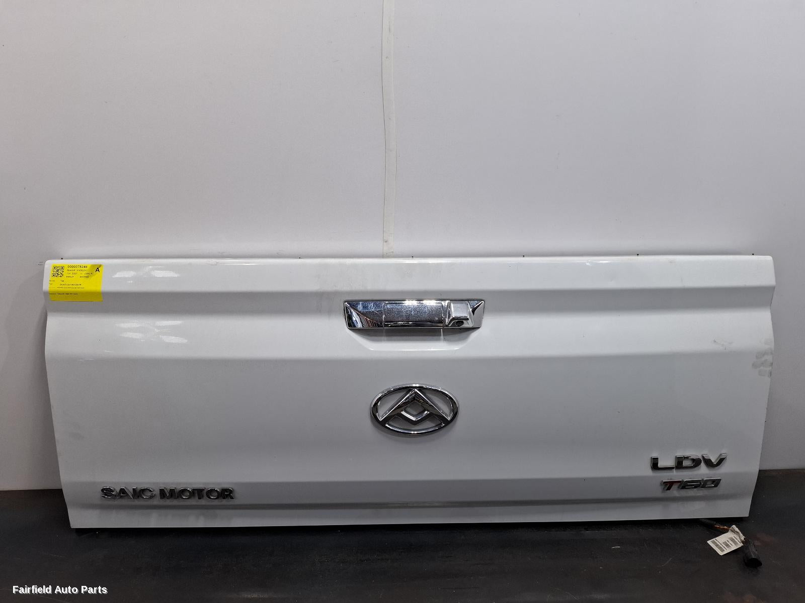 2017-2021 Ldv T60 Bootlid Tailgate