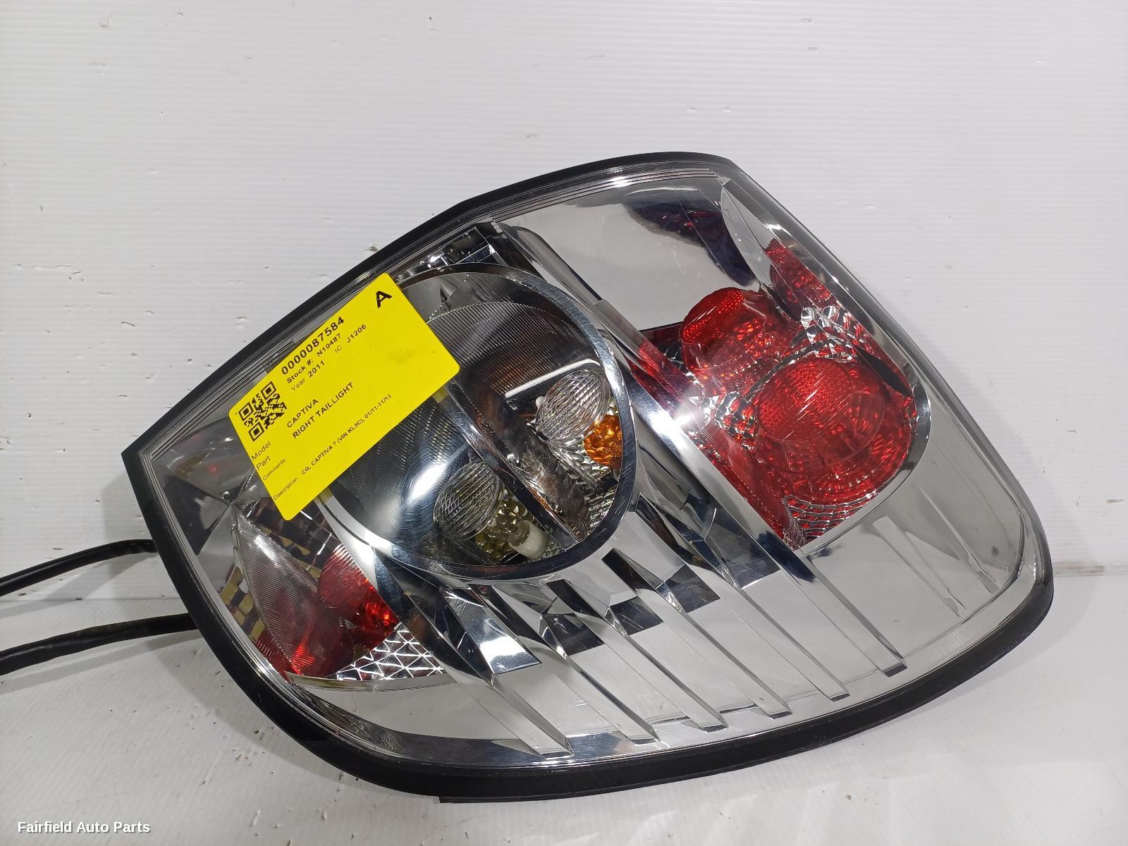 2011-2013 Holden Captiva Right Taillight