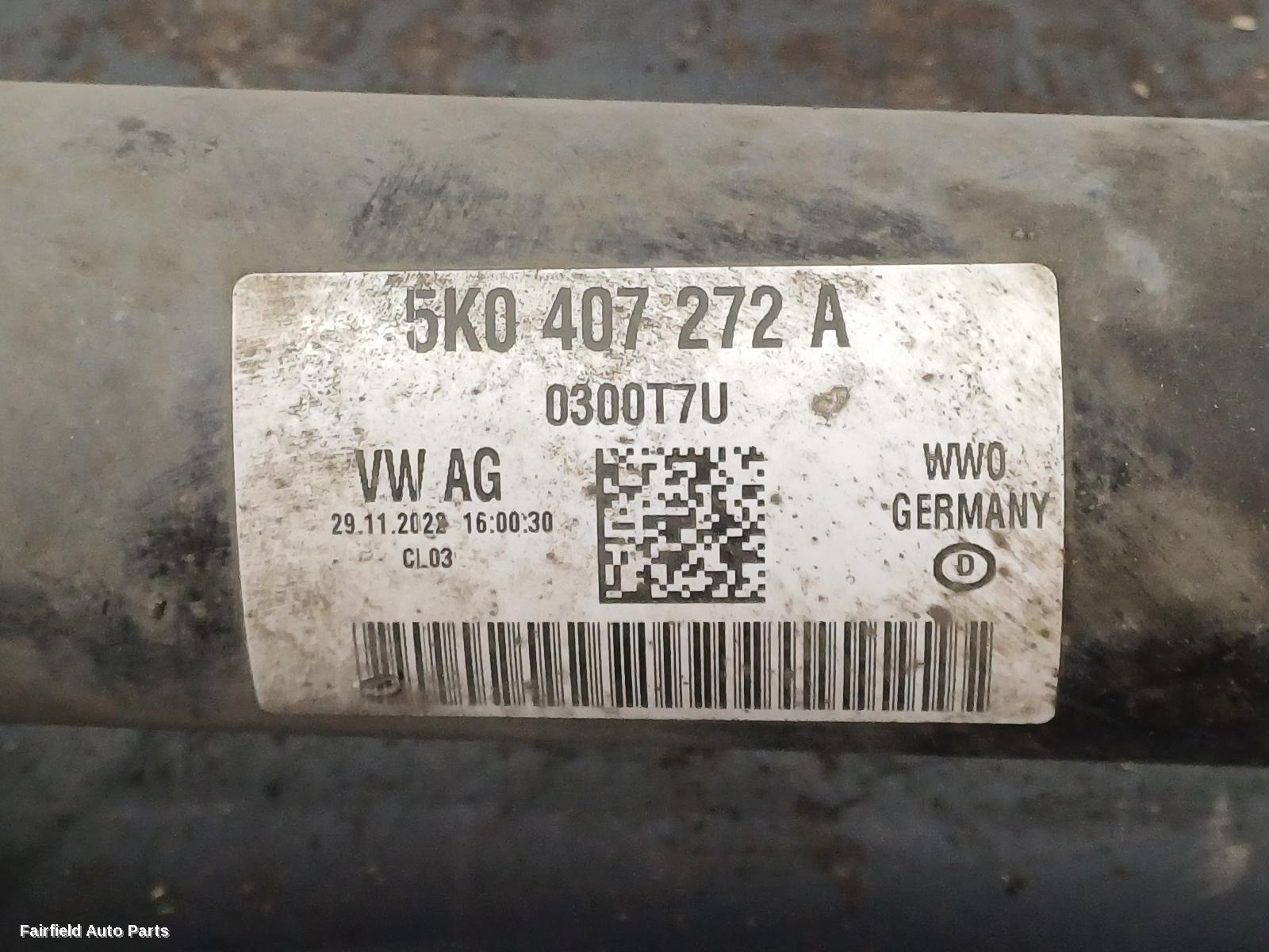 2016-2024 Volkswagen Tiguan Right Driveshaft