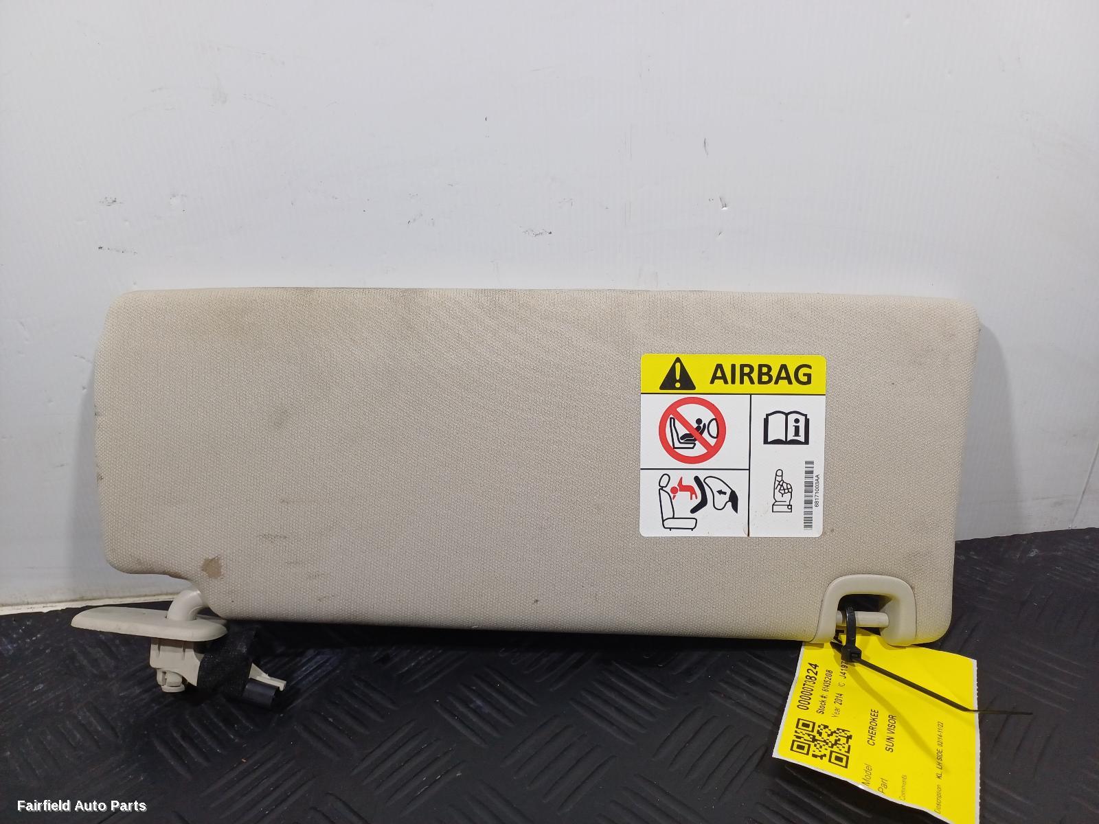 2014-2022 Jeep Cherokee Sunvisor