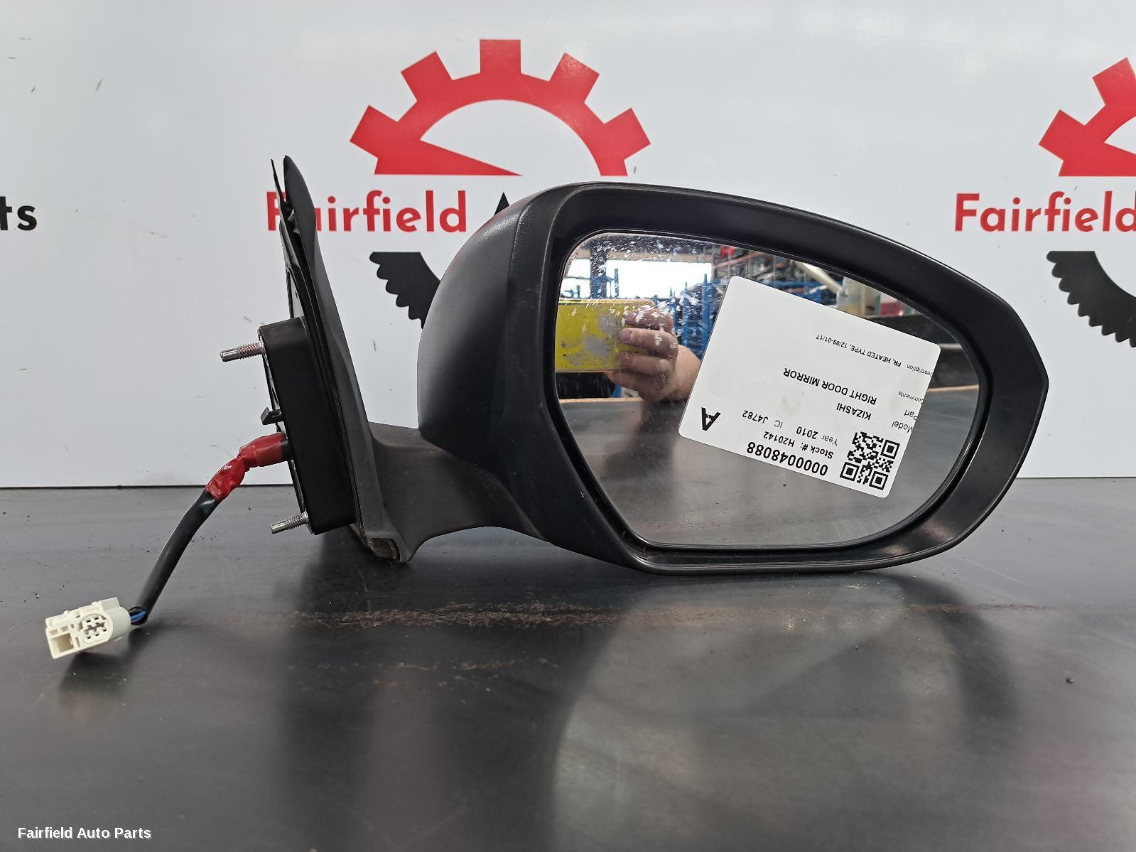 2009-2017 Suzuki Kizashi Right Door Mirror