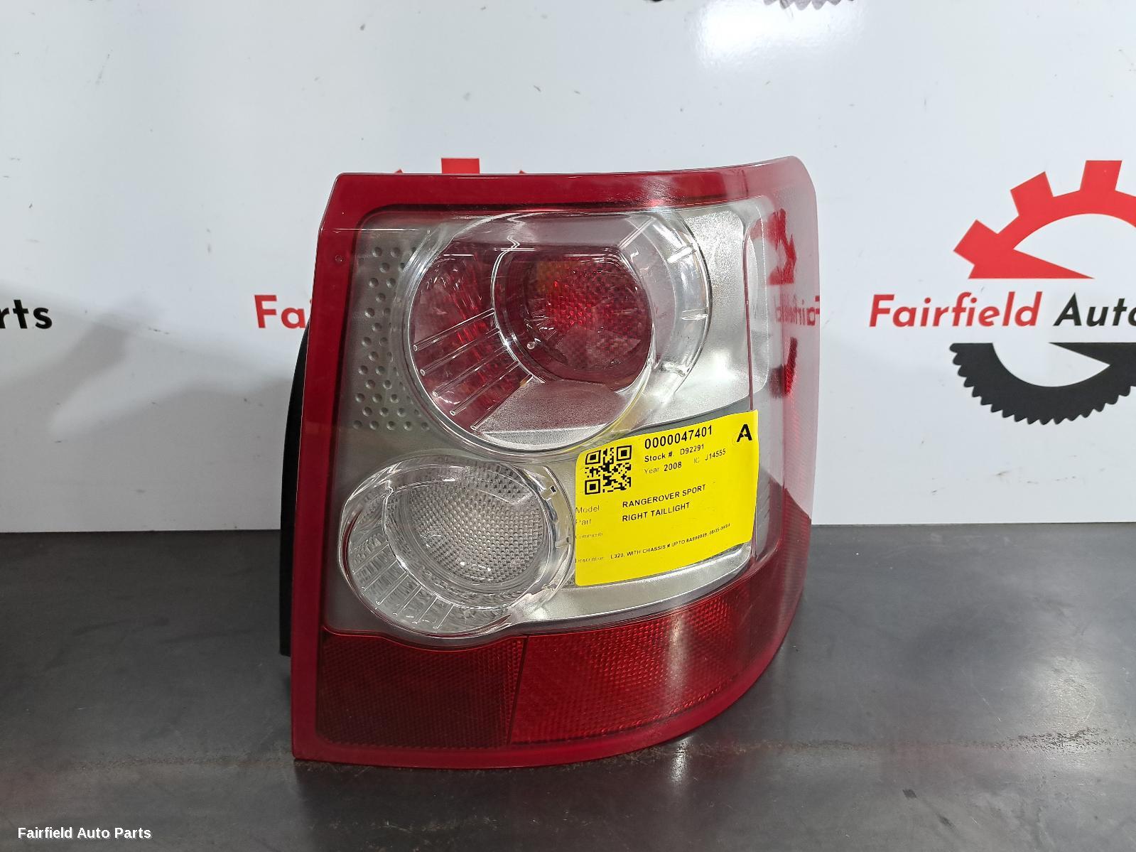 2005-2009 Land Rover Rangerover Sport Right Taillight