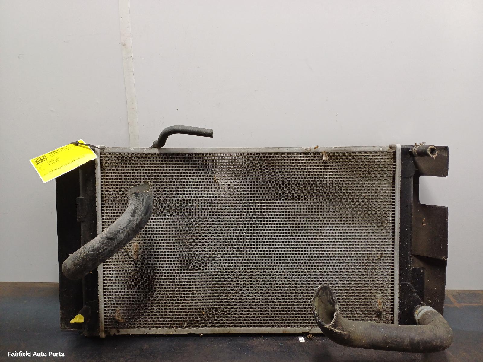 2016-2018 Toyota Corolla Radiator