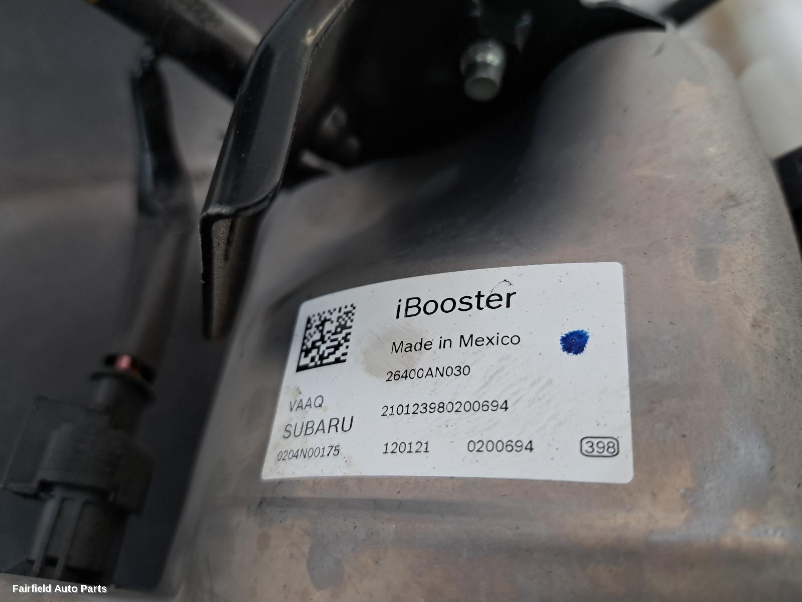 2020-2025 Subaru Outback Brake Booster