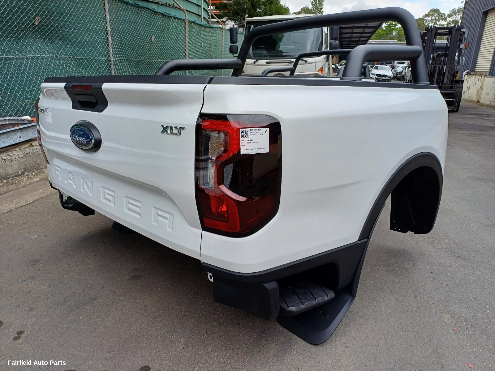 2022-2026 Ford Ranger Ute Back