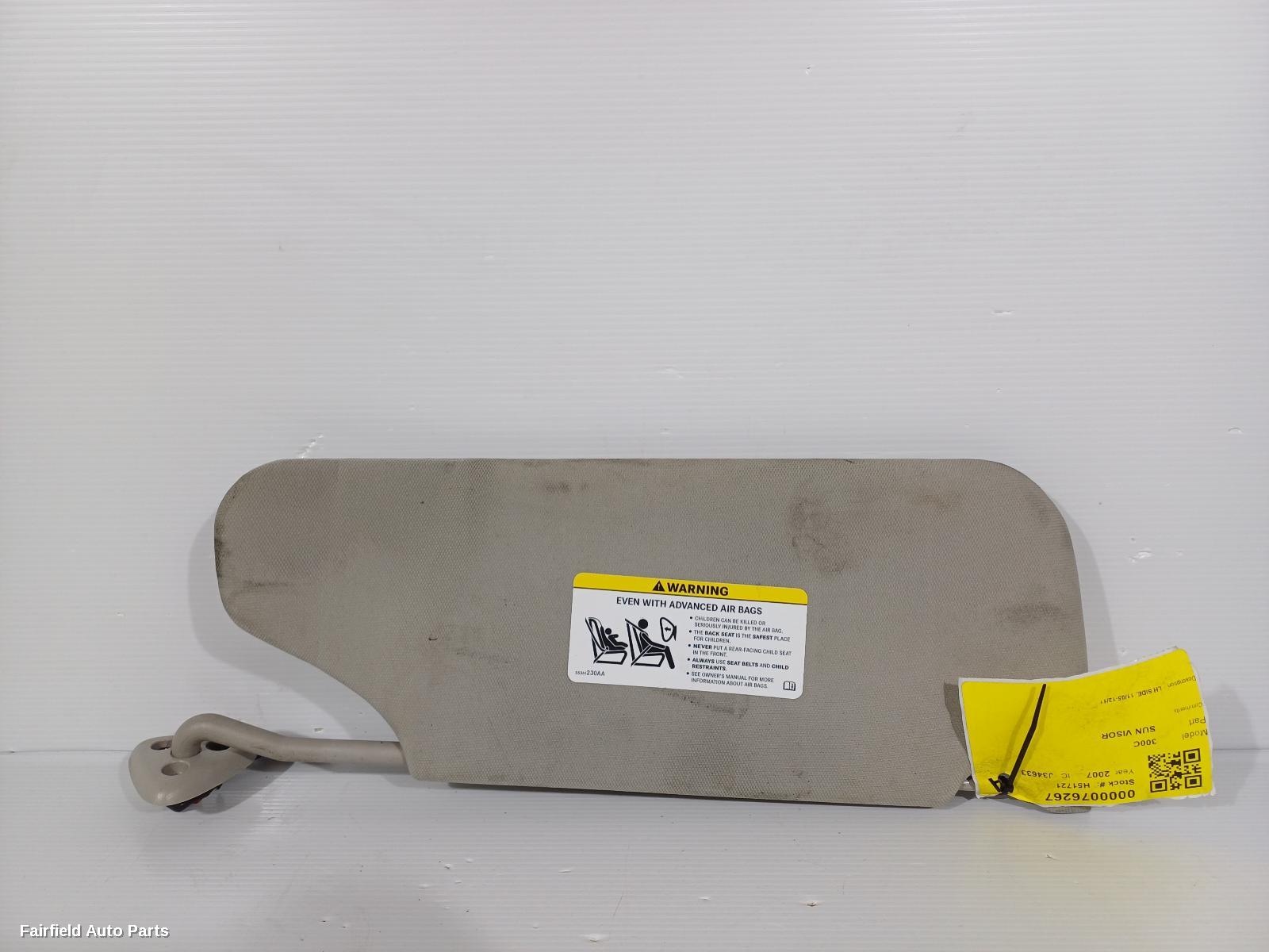 2005-2011 Chrysler 300c Sunvisor