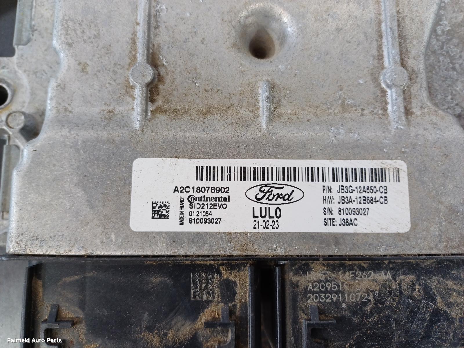 2015-2022 Ford Ranger Ecu