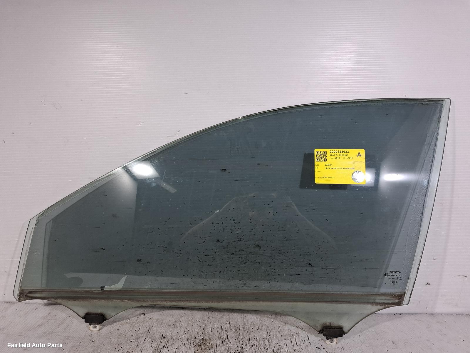 2006-2011 Toyota Camry Left Front Door Window
