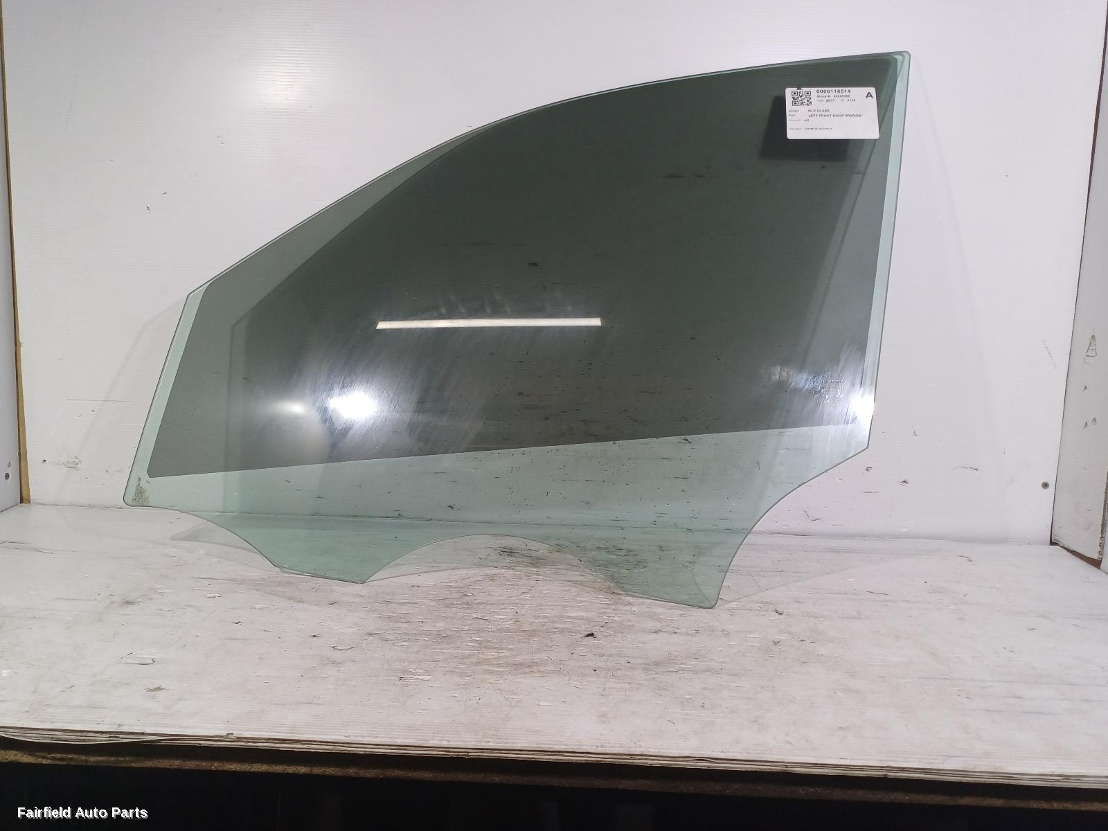 2015-2019 Mercedes Gle Class Left Front Door Window