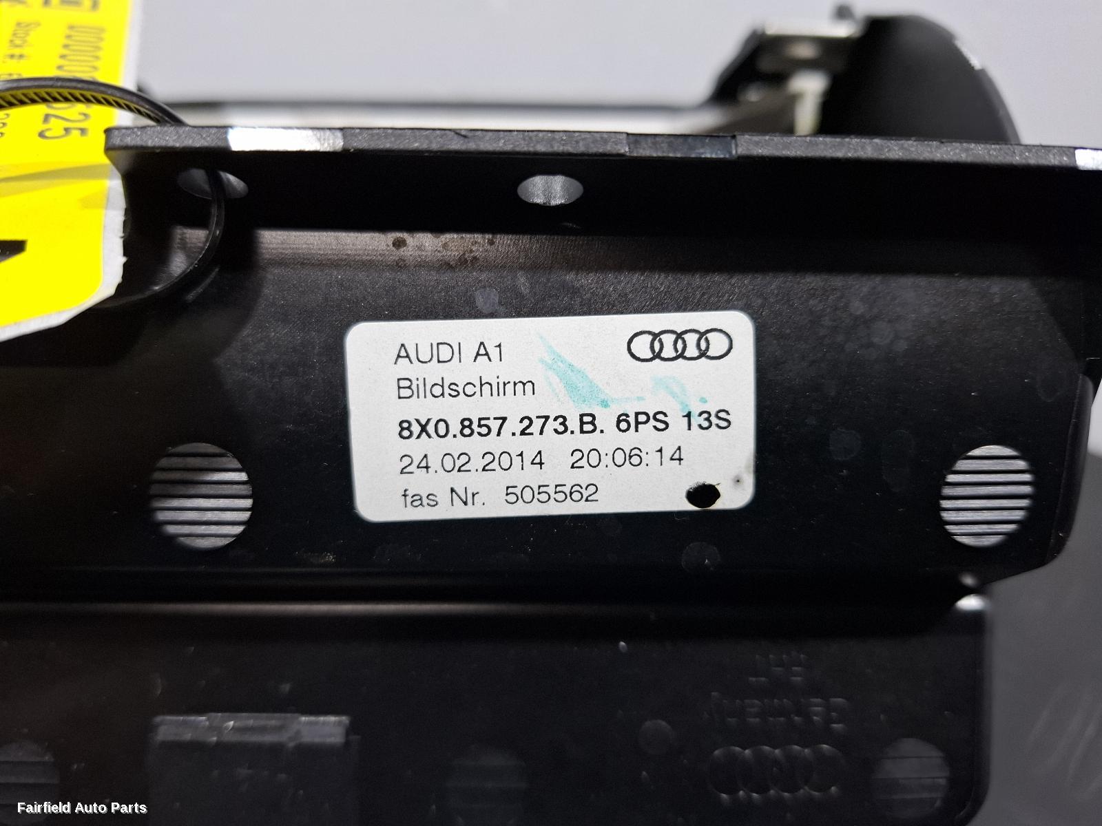 2010-2018 Audi A1 Radio Cd Dvd Sat Tv