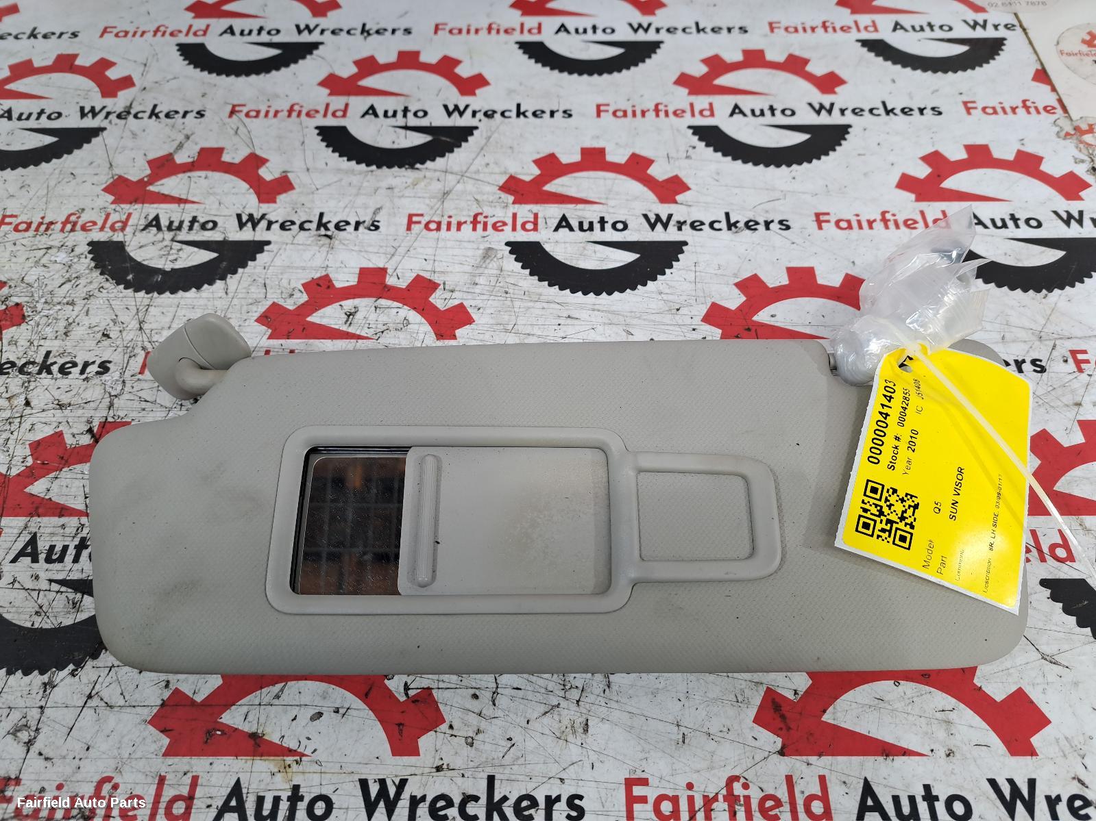 2009-2017 Audi Q5 Sunvisor