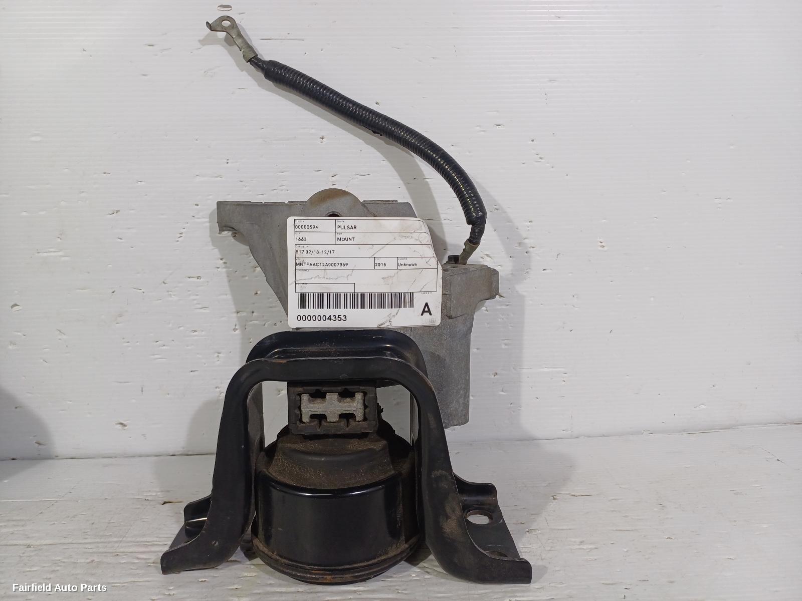 2013-2017 Nissan Pulsar Mount