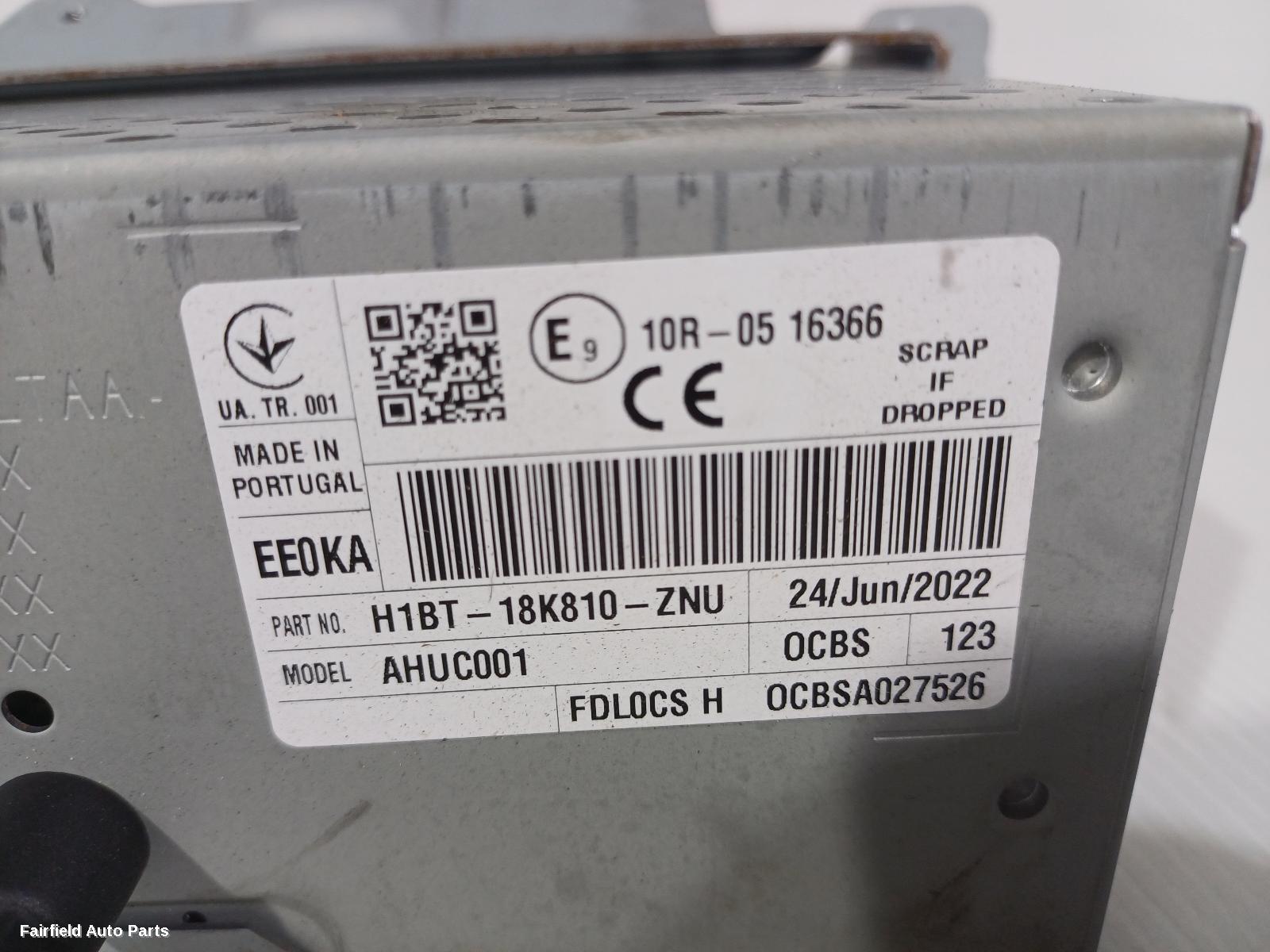 2020-2023 Ford Puma Radio Cd Dvd Sat Tv
