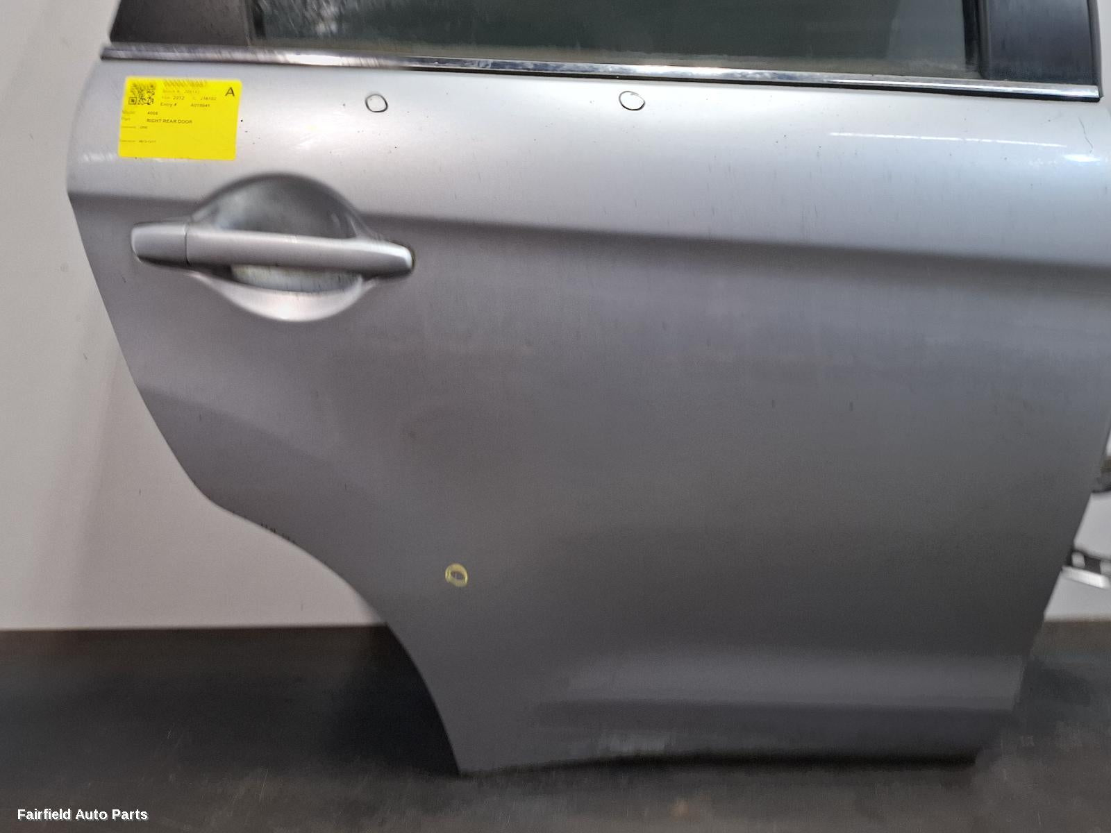 2012-2017 Peugeot 4008 Right Rear Door Sliding