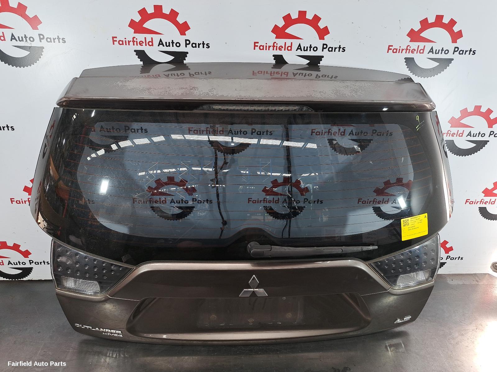 2006-2012 Mitsubishi Outlander Bootlid Tailgate