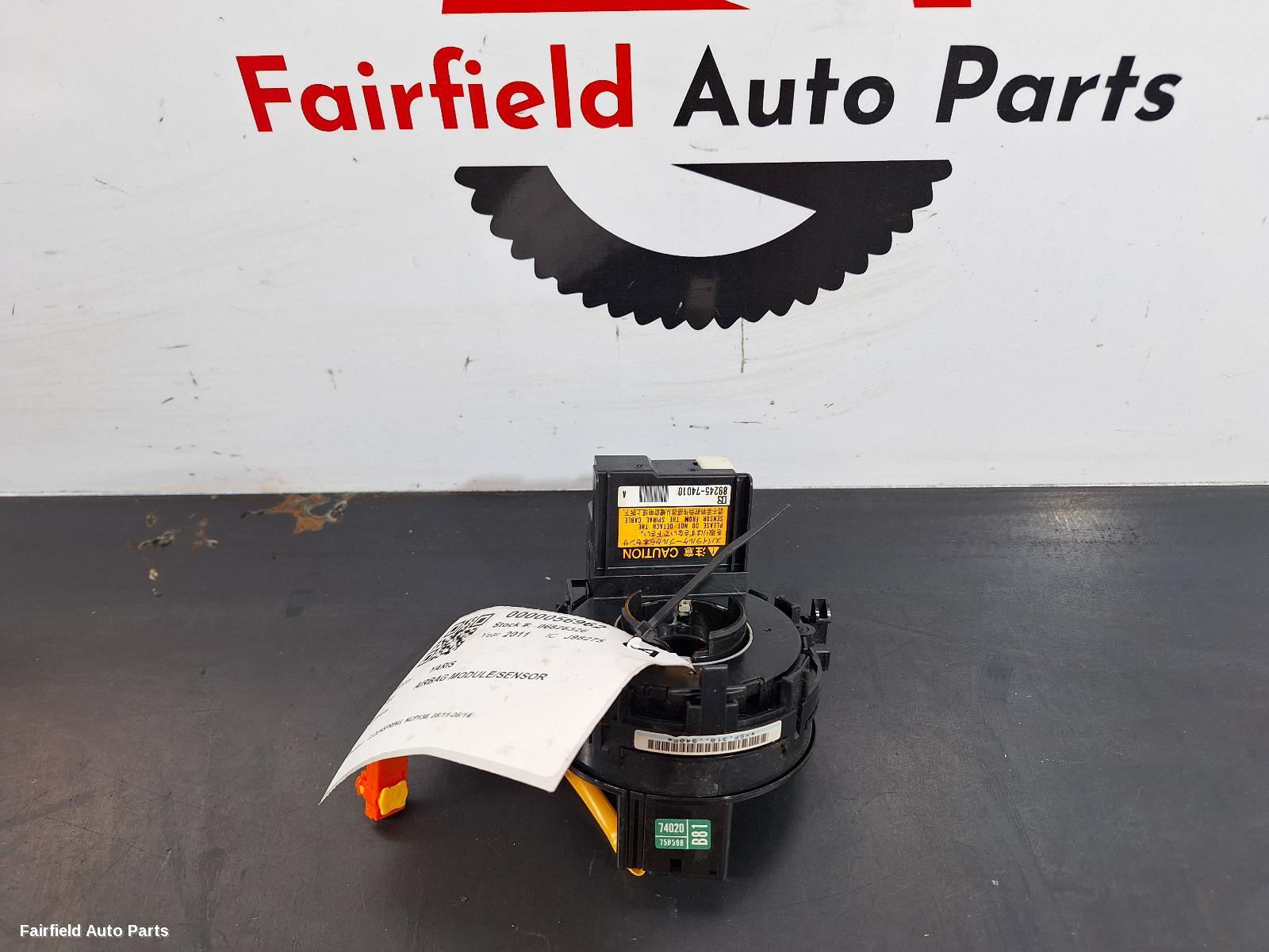 2011-2014 Toyota Yaris Airbag Module Sensor