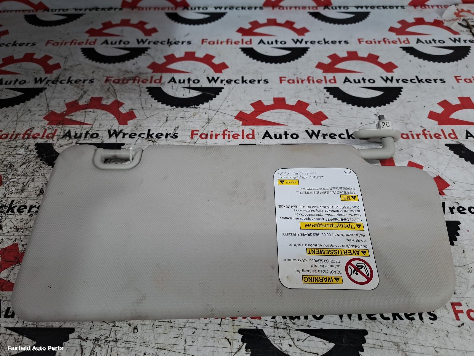 2011-2014 Subaru Xv Sunvisor