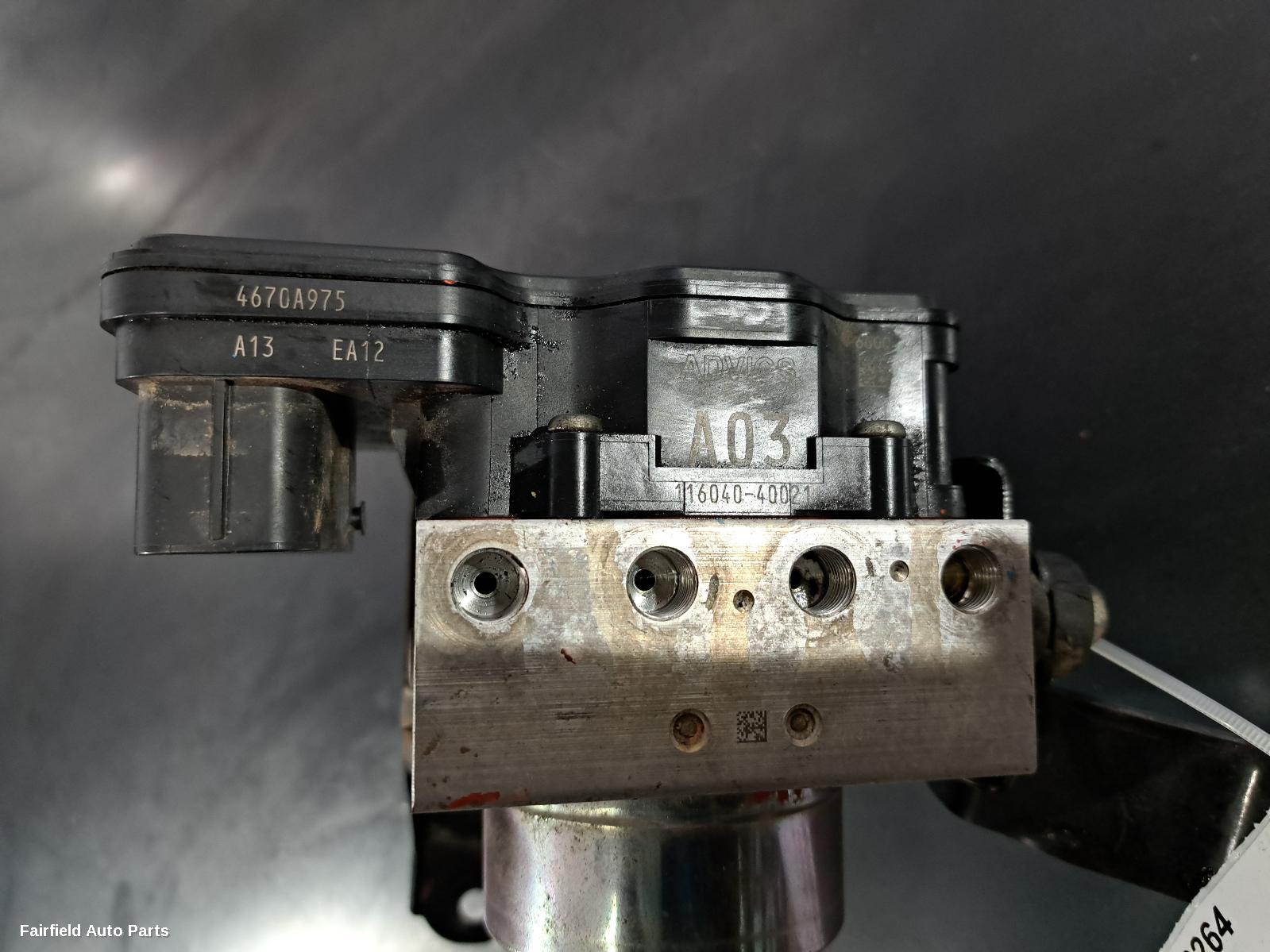 2015-2018 Mitsubishi Triton Abs Pump Modulator