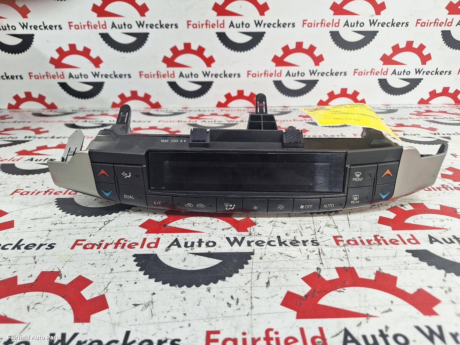 2011-2021 Lexus Ct200h Heater Ac Controls