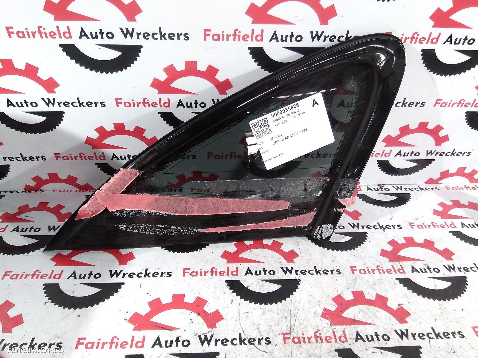 2014-2025 Porsche Macan Left Rear Side Glass