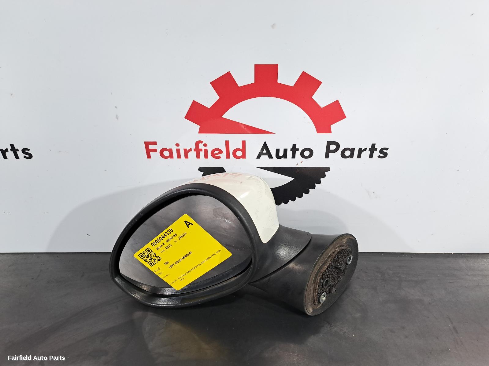 2008-2015 Fiat 500 Left Door Mirror