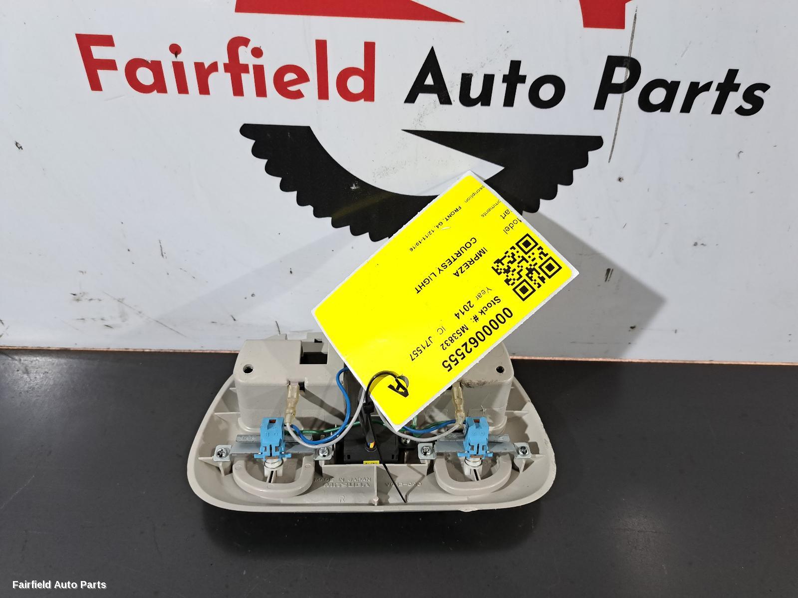 2011-2016 Subaru Impreza Courtesy Light