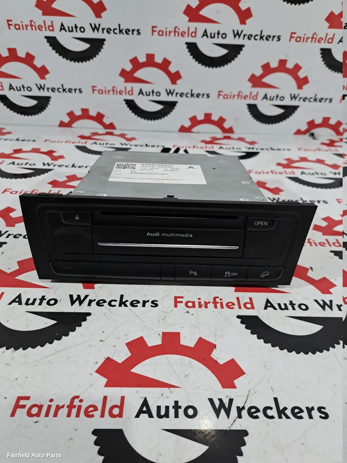 2009-2011 Audi Q5 Radio Cd Dvd Sat Tv
