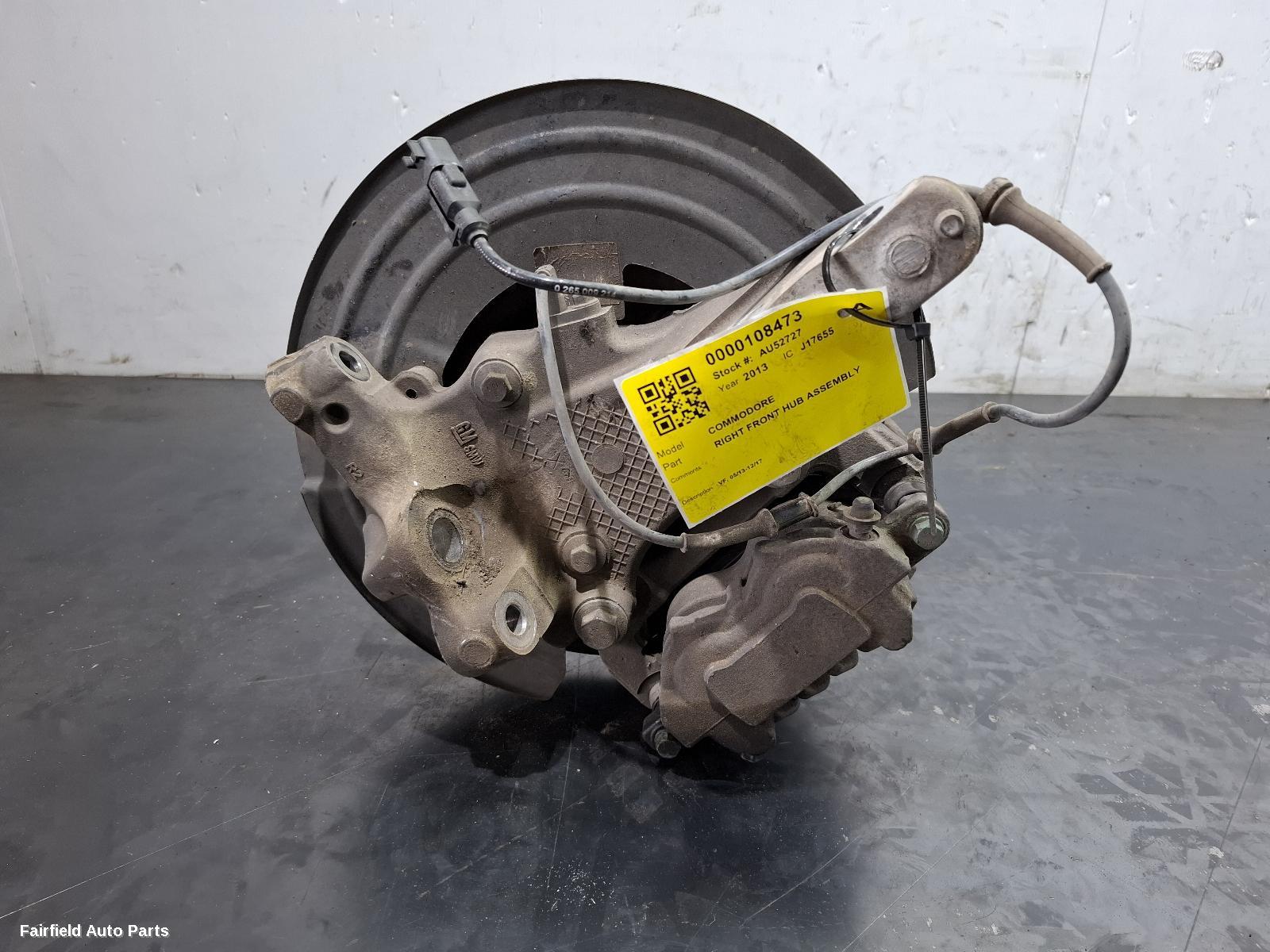 2013-2017 Holden Commodore Right Front Hub Assembly