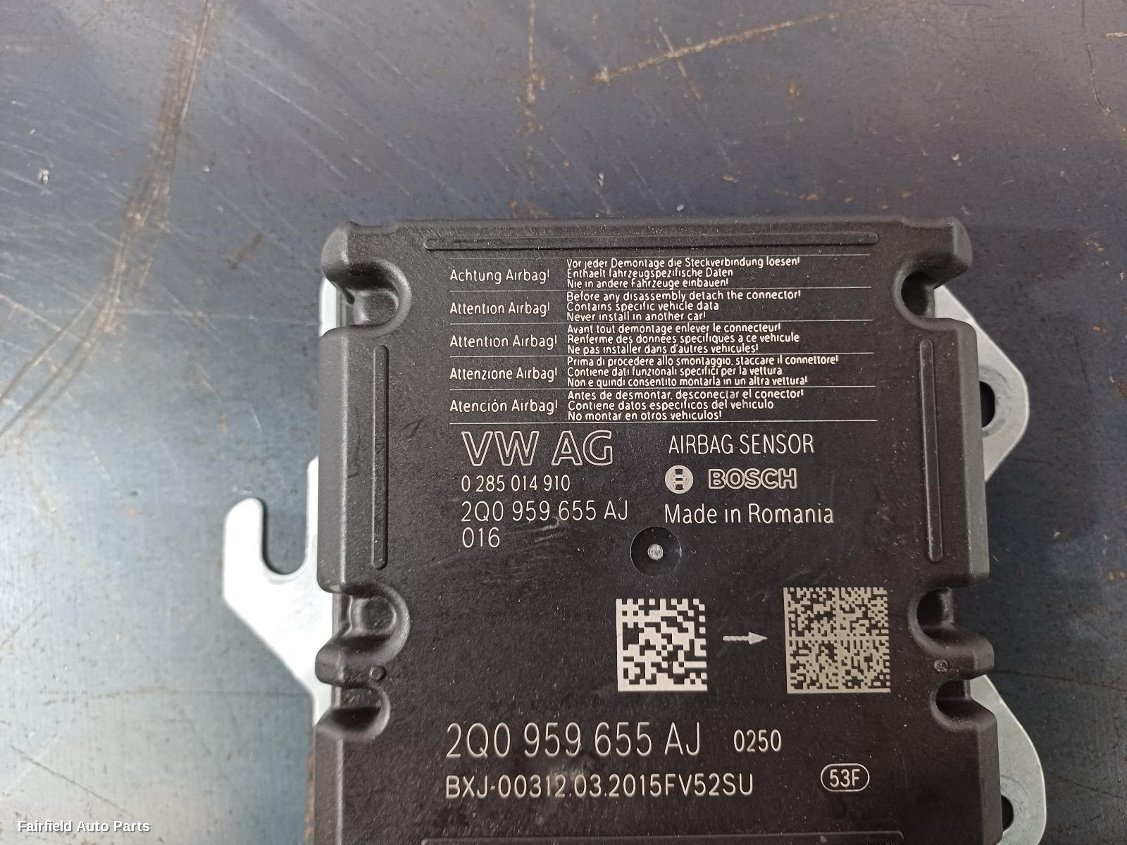 2020-2025 Skoda Kamiq Airbag Module Sensor