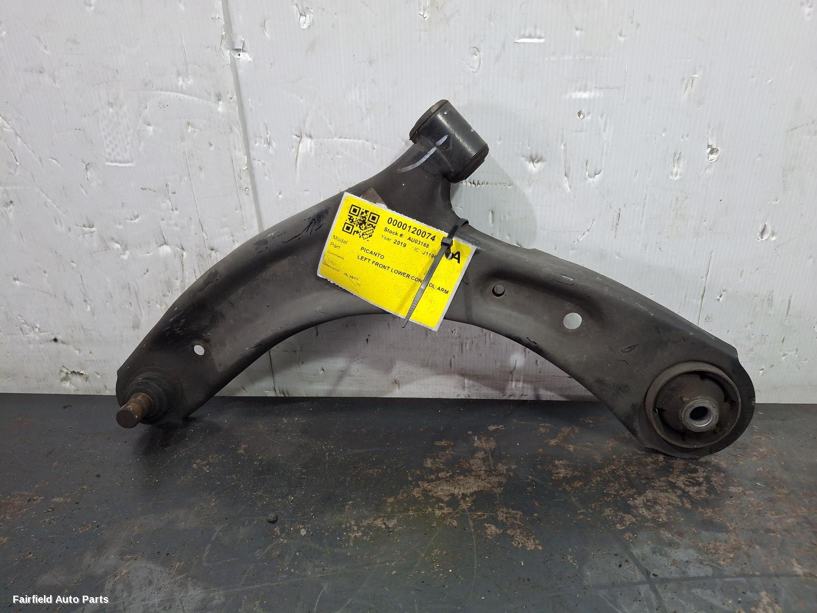2017-2026 Kia Picanto Left Front Lower Control Arm