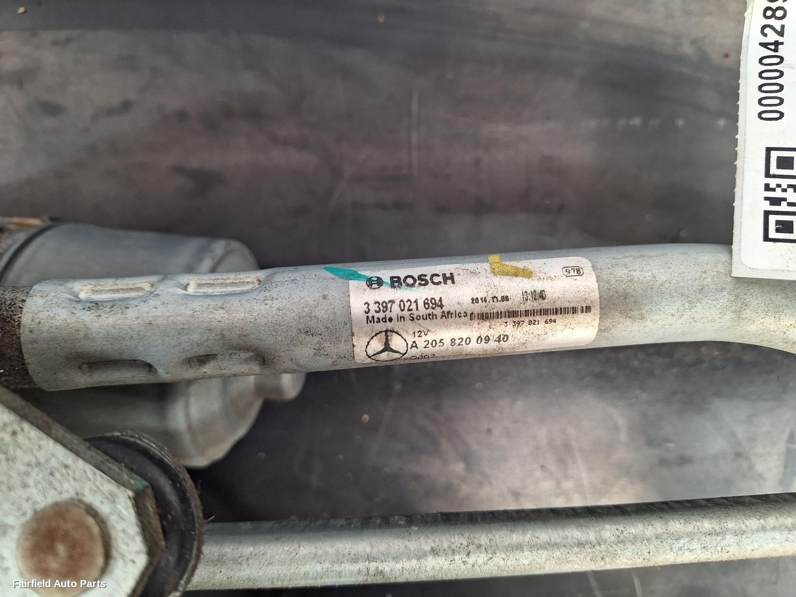 2014-2023 Mercedes C Class Wiper Motor