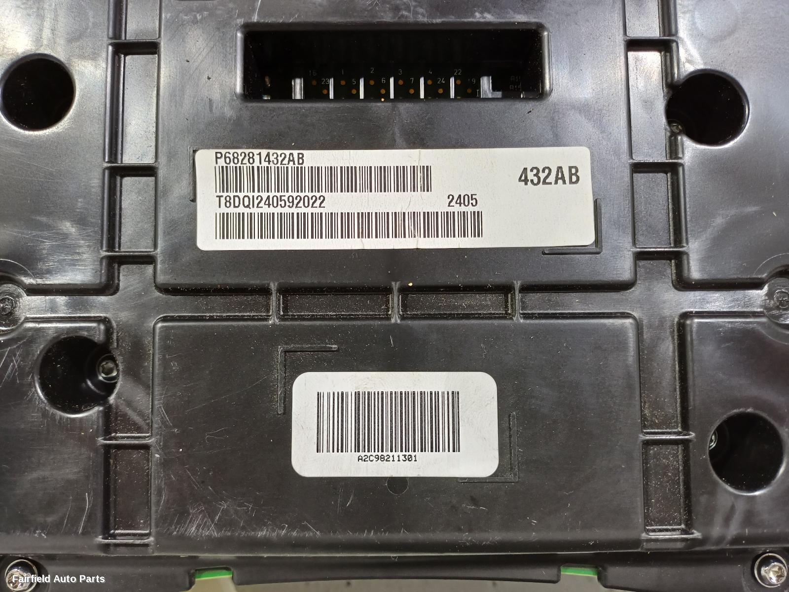 2015-2021 Chrysler 300c Instrument Cluster